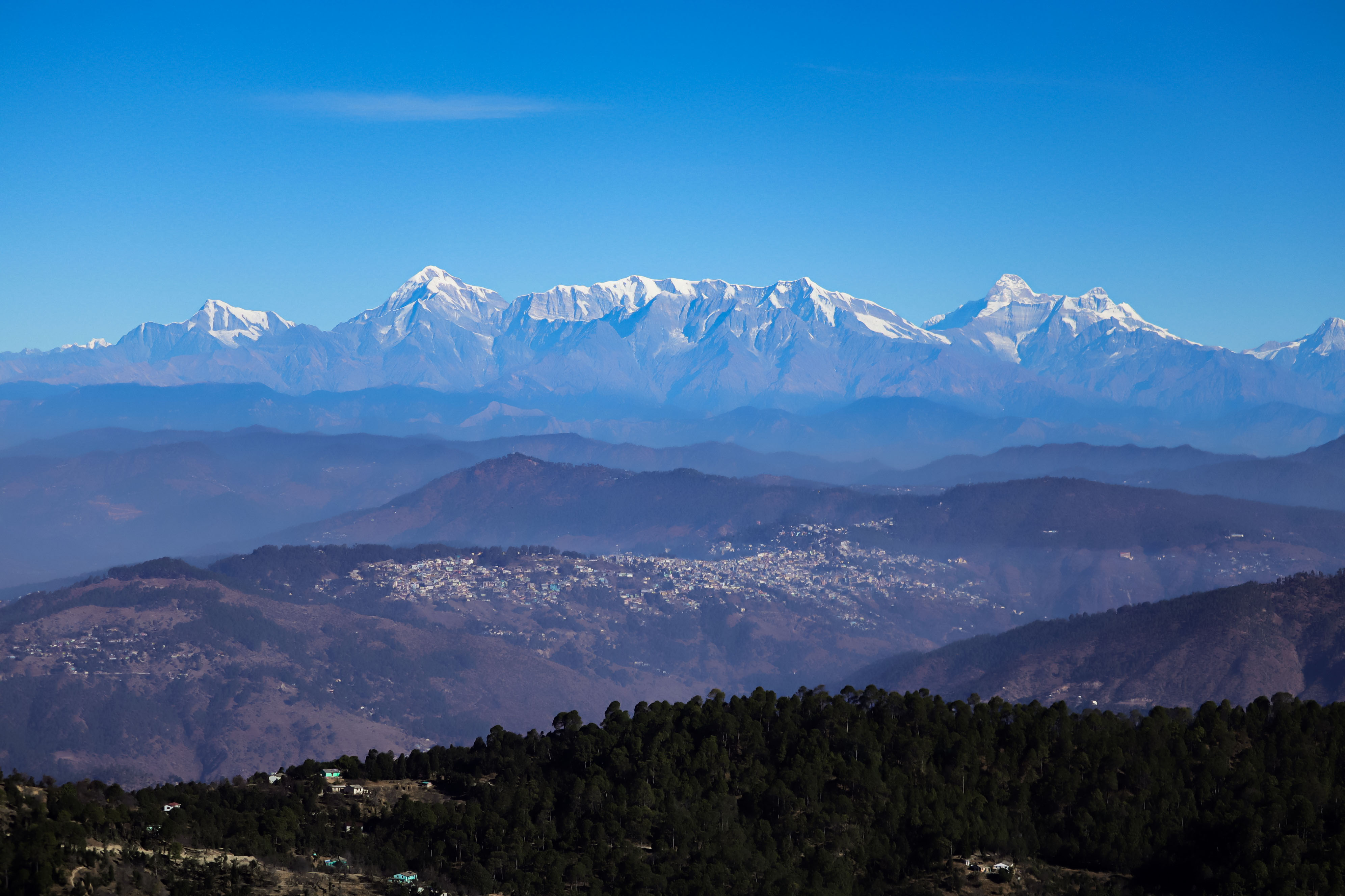 Chanfi valley bird watching trail near Mukteshwar