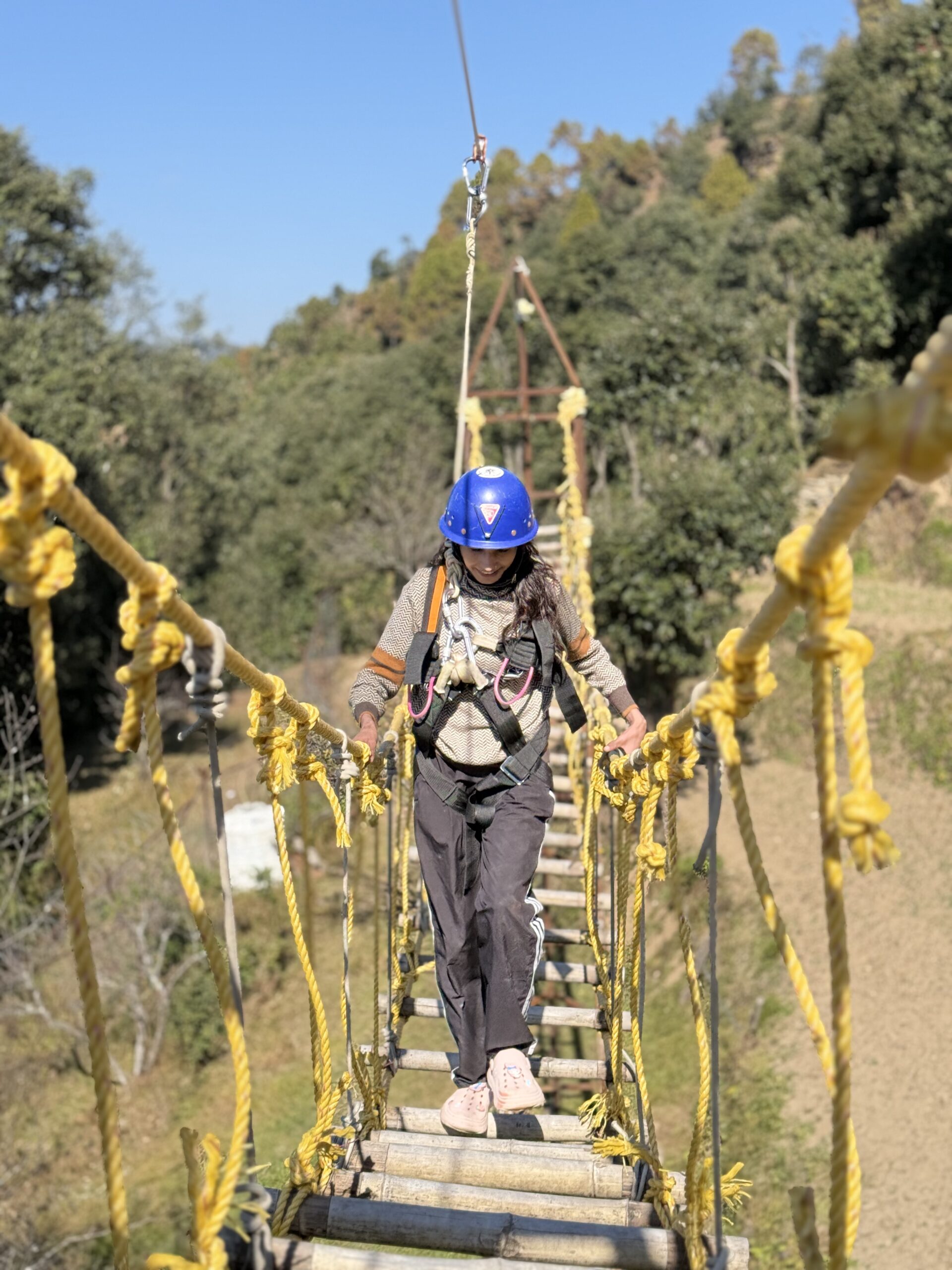 Rappelling