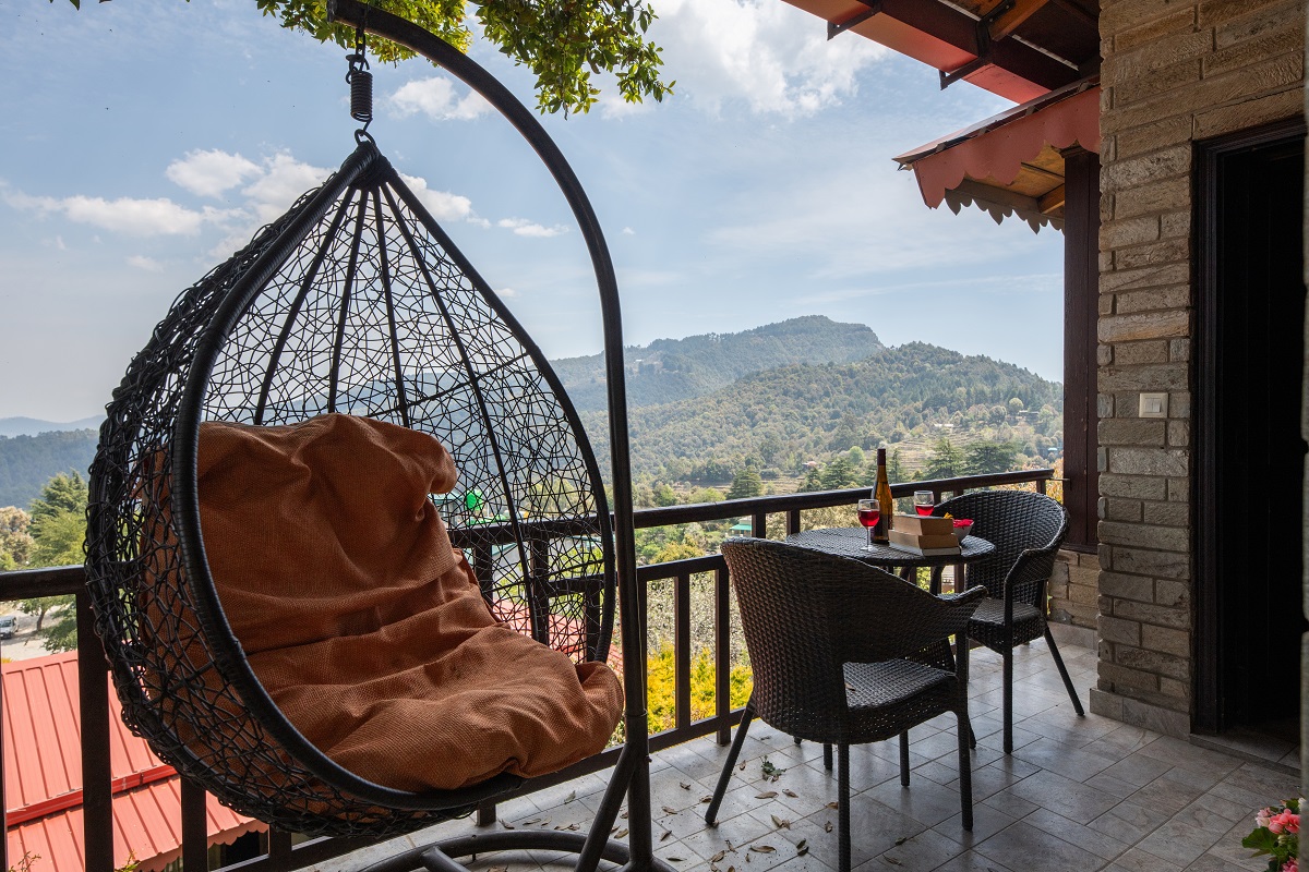Luxury Ojaswi Family Suite at Ojaswi Resort, featuring a spacious two-bedroom layout and scenic mountain views.